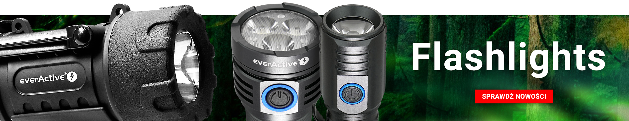 everActive New Flashlights everActive New Flashlights