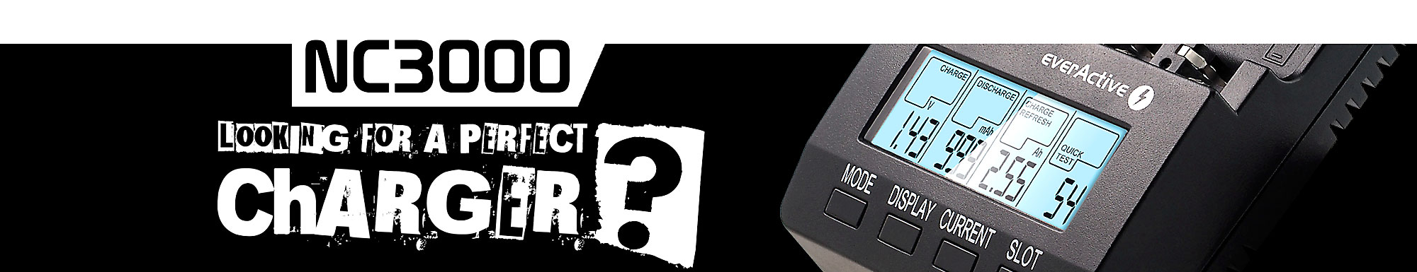 everActive NC3000 Perfect Charger everActive NC3000 top