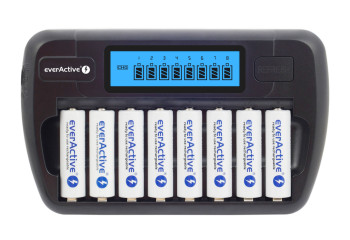 Everactive NC-800, 8 slot charger NC800 charger front