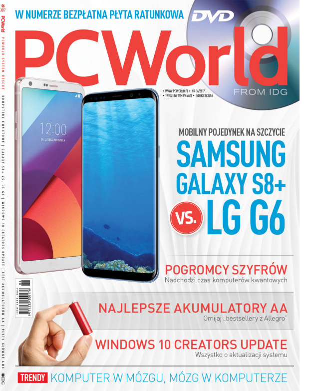 everActive tested in PC World magazine PC World 06/2017 front